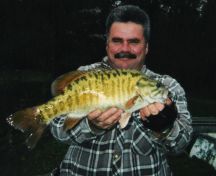 Master Angler 18.75`` Smallmouth Bass: caught on Lake of the Woods