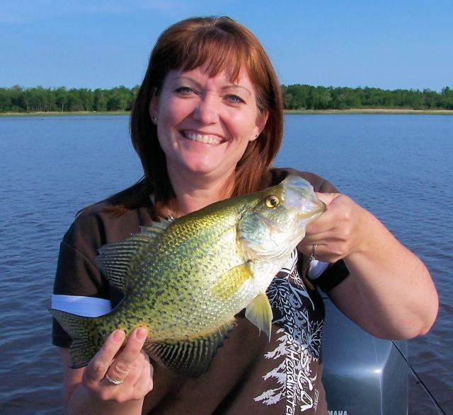 Shelly Crappie Fishing Lake of the Woods.